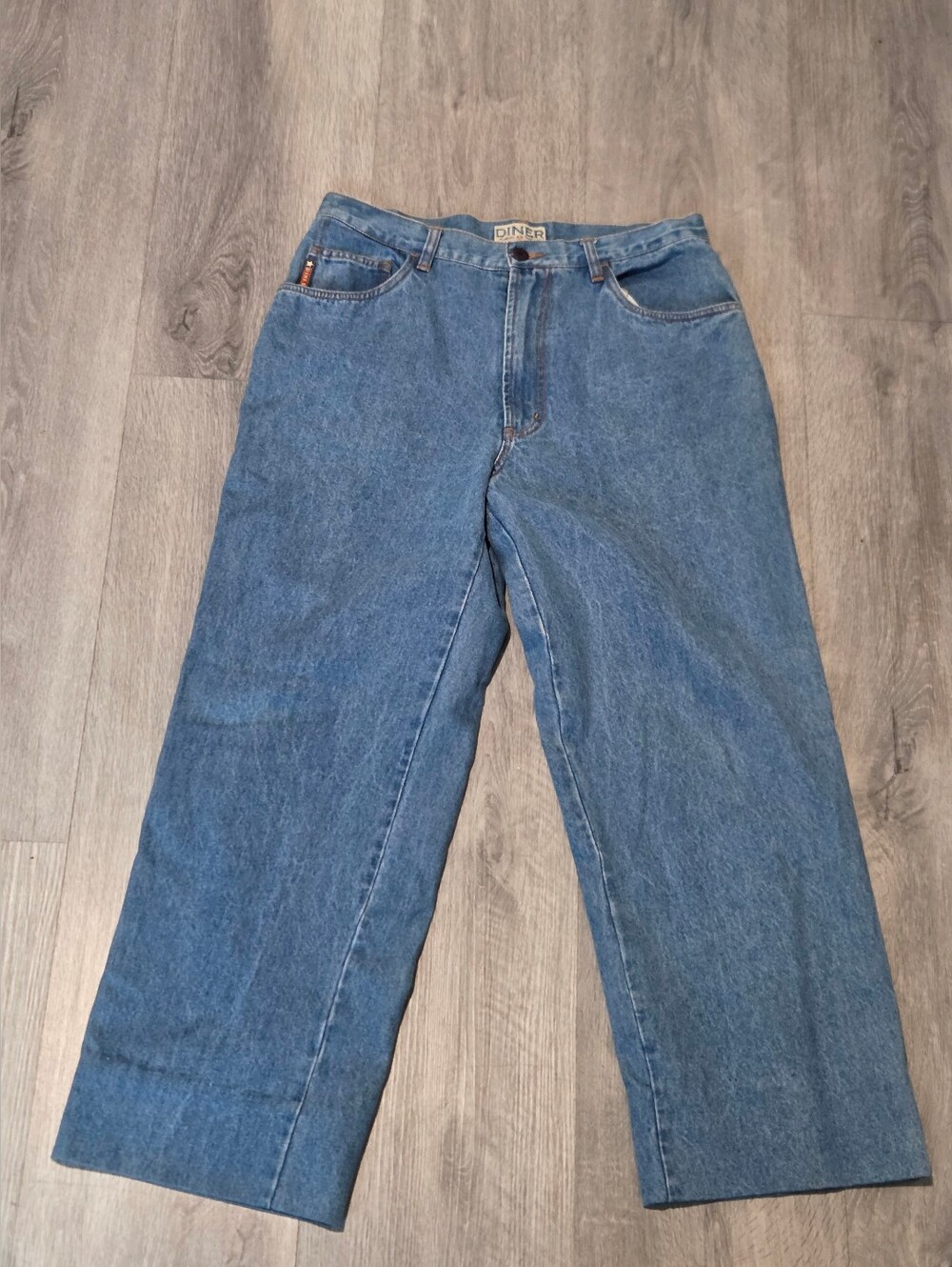 Diner Straight-Leg Men's Jeans in Blue